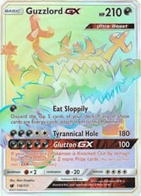 Guzzlord GX (Secret) - SM - Crimson Invasion - Pokemon card