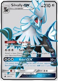 Silvally GX (Full Art) - SM - Crimson Invasion - Pokemon card