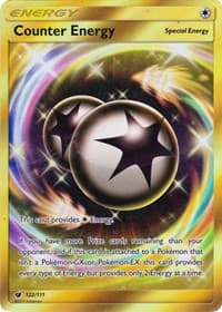Counter Energy (Secret) - SM - Crimson Invasion - Pokemon card