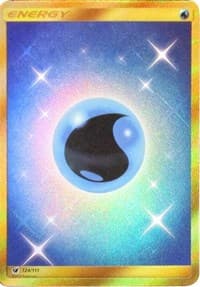 Water Energy (Secret) - SM - Crimson Invasion - Pokemon card