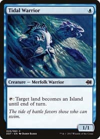Tidal Warrior - Duel Decks: Merfolk vs. Goblins - Magic: The Gathering card