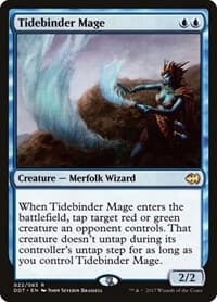 Tidebinder Mage - Duel Decks: Merfolk vs. Goblins - Magic: The Gathering card