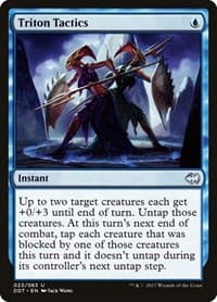 Triton Tactics - Duel Decks: Merfolk vs. Goblins - Magic: The Gathering card