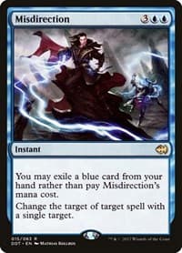 Misdirection - Duel Decks: Merfolk vs. Goblins - Magic: The Gathering card