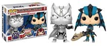 Marvel vs. Capcom: Infinite: Black Panther vs. Monster Hunter 2-Pack (Best Buy Exclusive) - Pop! Vinyl - Funko card