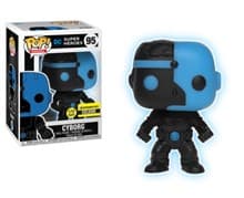 Cyborg (Silhouette) (Glow in the Dark) (Entertainment Earth Exclusive) - Pop! Vinyl - Funko card
