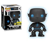 The Flash (Silhouette) (Glow in the Dark) (Entertainment Earth Exclusive) - Pop! Vinyl - Funko card