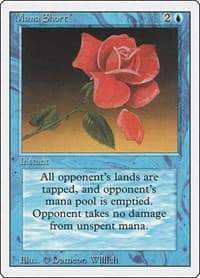 Mana Short - Revised Edition - Magic: The Gathering card