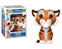 Aladdin: Rajah (Flocked) (Books-A-Million Exclusive) - Pop! Vinyl - Funko card
