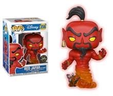 Aladdin: Red Jafar (as Genie) (Glow in the Dark) (Limited Edition Chase) - Pop! Vinyl - Funko card