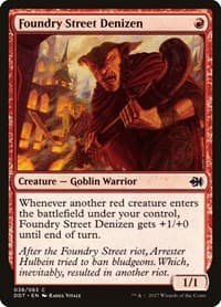 Foundry Street Denizen - Duel Decks: Merfolk vs. Goblins - Magic: The Gathering card