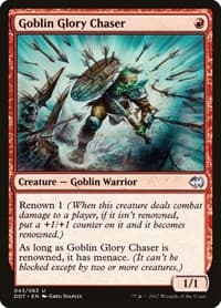 Goblin Glory Chaser - Duel Decks: Merfolk vs. Goblins - Magic: The Gathering card
