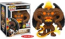 The Lord of the Rings: Balrog (Glow in the Dark) (Barnes & Noble Exclusive) - Pop! Vinyl - Funko card