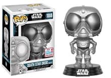 Star Wars: Rogue One: Death Star Droid (White) (Bobble-Head) (Barnes & Noble Exclusive) - Pop! Vinyl - Funko card