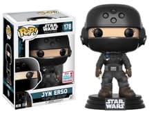 Star Wars: Rogue One: Jyn Erso (Disguise) (Bobble-Head) (Barnes & Noble Exclusive) - Pop! Vinyl - Funko card