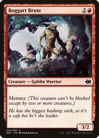 Boggart Brute - Duel Decks: Merfolk vs. Goblins - Magic: The Gathering card