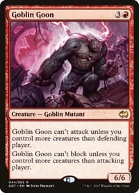 Goblin Goon - Duel Decks: Merfolk vs. Goblins - Magic: The Gathering card