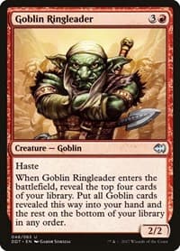 Goblin Ringleader - Duel Decks: Merfolk vs. Goblins - Magic: The Gathering card