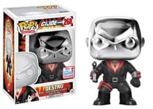 G.I. JOE: Destro (Chrome) (Toys R Us Exclusive) - Pop! Vinyl - Funko card