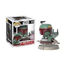 Star Wars: Boba Fett with Slave One (Bobble-Head) (Toys R Us Exclusive) - Pop! Vinyl - Funko card