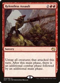 Relentless Assault - Duel Decks: Merfolk vs. Goblins - Magic: The Gathering card