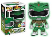 Mighty Morphin Power Rangers: Green Ranger (Glow in the Dark) (Walmart Exclusive) - Pop! Vinyl - Funko card