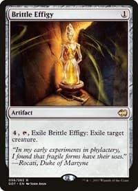 Brittle Effigy - Duel Decks: Merfolk vs. Goblins - Magic: The Gathering card