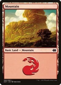 Mountain (060) - Duel Decks: Merfolk vs. Goblins - Magic: The Gathering card