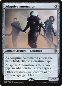 Adaptive Automaton - Explorers of Ixalan - Magic: The Gathering card