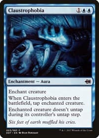 Claustrophobia - Duel Decks: Merfolk vs. Goblins - Magic: The Gathering card