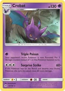 Crobat - 56/149 (Prerelease Kit Exclusive) - Deck Exclusives - Pokemon card