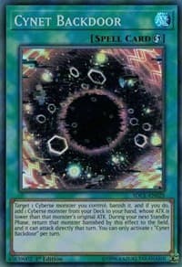 Cynet Backdoor - Structure Deck: Cyberse Link - YuGiOh card