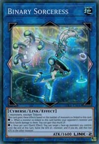 Binary Sorceress - Structure Deck: Cyberse Link - YuGiOh card