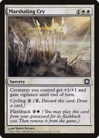 Marshaling Cry - Future Sight - Magic: The Gathering card