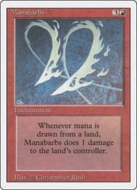 Manabarbs - Revised Edition - Magic: The Gathering card
