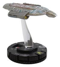 U.S.S. Valiant - Star Trek: Tactics IV - Heroclix card