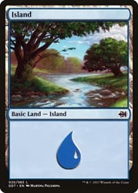 Island (030) - Duel Decks: Merfolk vs. Goblins - Magic: The Gathering card