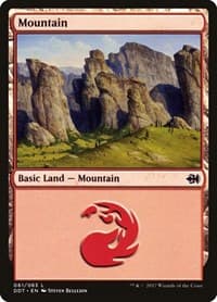 Mountain (061) - Duel Decks: Merfolk vs. Goblins - Magic: The Gathering card