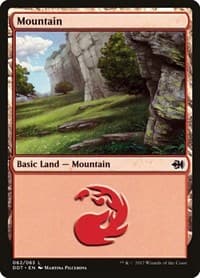 Mountain (062) - Duel Decks: Merfolk vs. Goblins - Magic: The Gathering card