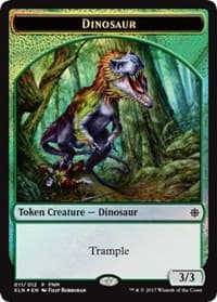 Dinosaur // Treasure Double-Sided Token - FNM Promos - Magic: The Gathering card