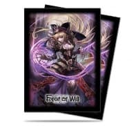 A2: Dark Faria Standard Deck Protectors for Force of Will (65-Pack) - Ultra Pro Card Sleeves - Card Sleeves card