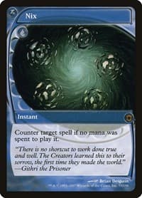 Nix - Future Sight - Magic: The Gathering card