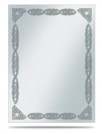 Borders: Silver Celtic Sleeves Covers (50-Pack) - Ultra Pro Card Sleeves - Card Sleeves card