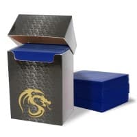 Deck Guards Double Matte Standard - Blue (80-Pack) - BCW Card Sleeves - Card Sleeves card