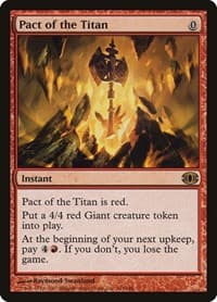 Pact of the Titan - Future Sight - Magic: The Gathering card
