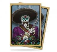 Dia De Los Muertos Mariachi Standard Size Deck Protector Sleeves (50-Pack) - Ultra Pro Card Sleeves - Card Sleeves card