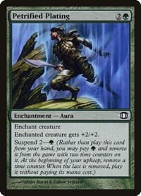 Petrified Plating - Future Sight - Magic: The Gathering card