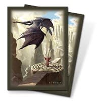 Dragon Caller Standard Deck Protectors by Ciruelo (50-Pack) - Ultra Pro Card Sleeves - Card Sleeves card