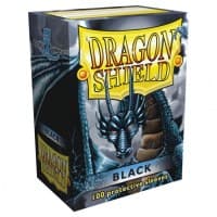 Dragon Shield - Black (100-Pack) - Dragon Shield Card Sleeves - Card Sleeves card