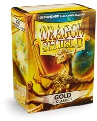 Dragon Shield - Gold (100-Pack) - Dragon Shield Card Sleeves - Card Sleeves card